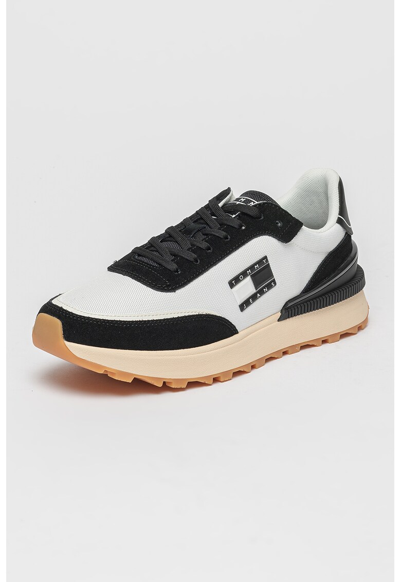 Pantofi sport low-cut cu aplicatie logo