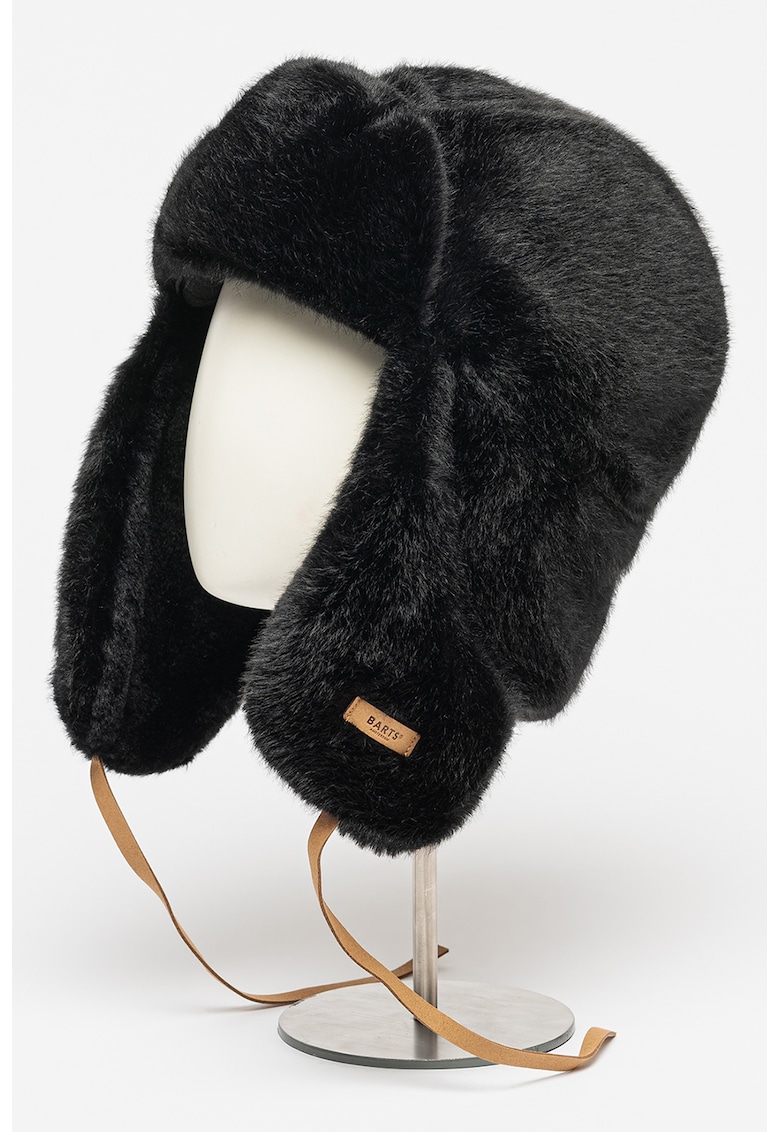 Palarie ushanka de blana sintetica Lucerne