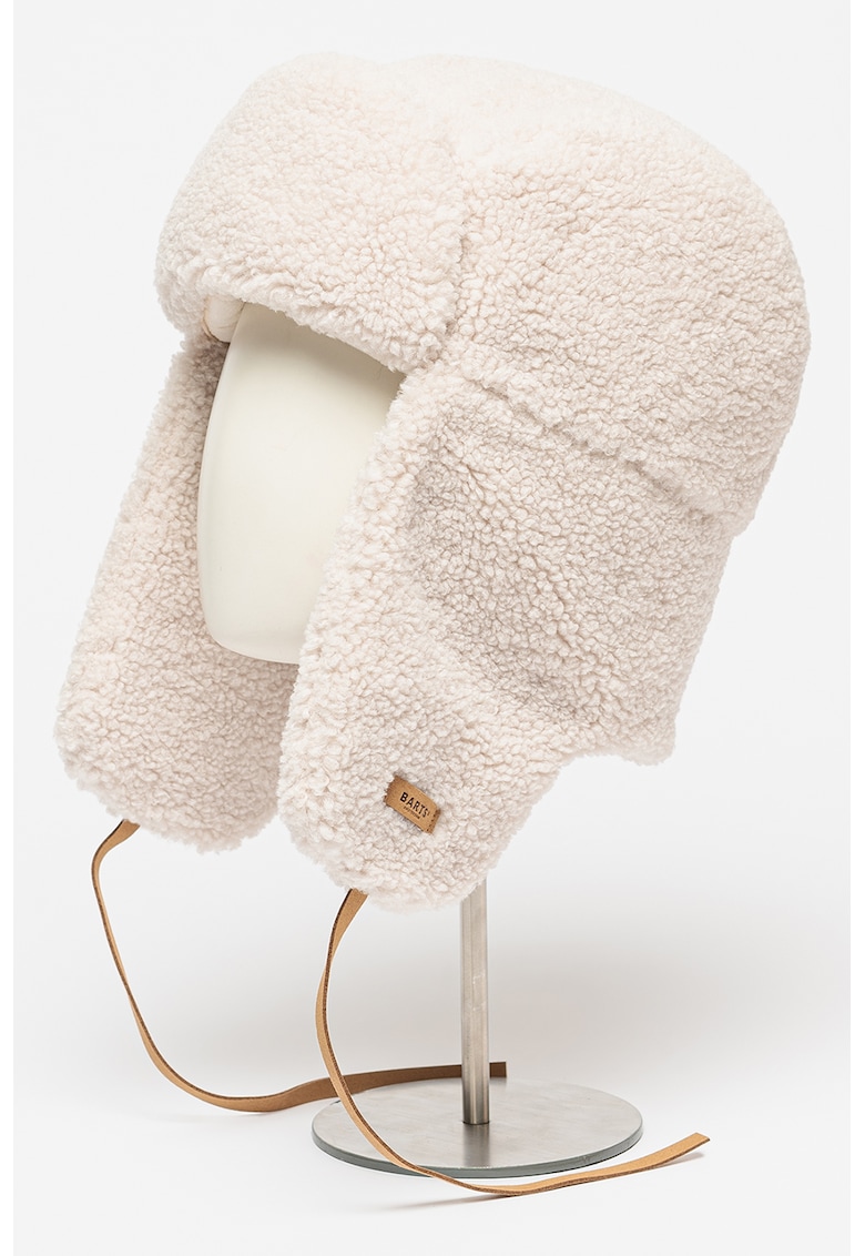 Palarie ushanka de blana sintetica Lucerne