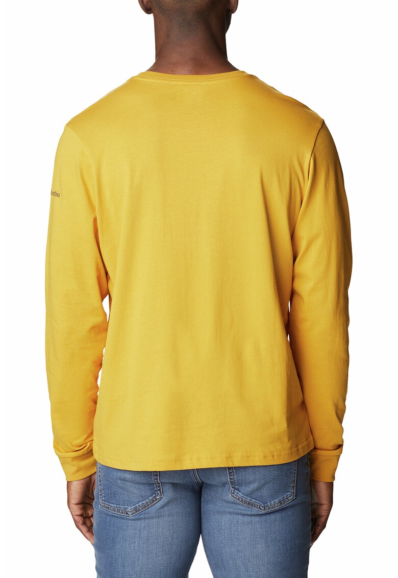 Bluza de bumbac organic cu imprimeu Seasonal