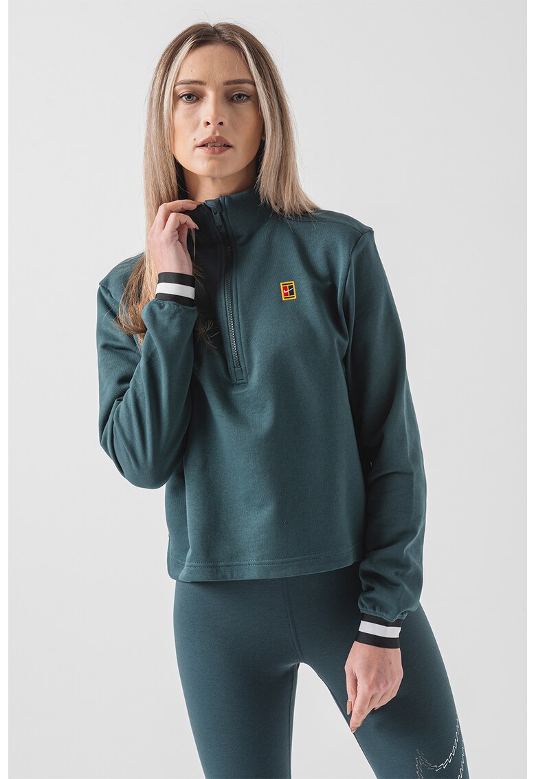 Bluza cu fenta cu fermoar pentru tenis Heritage