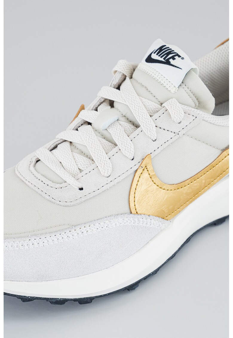 Pantofi sport cu garnituri din piele ecologica Waffle Debut