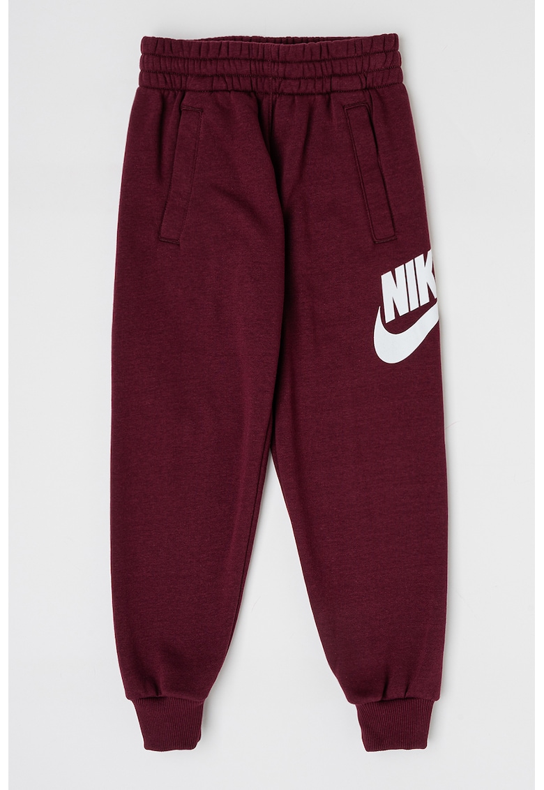 Pantaloni de trening din fleece cu logo Sportswear Club - Visiniu