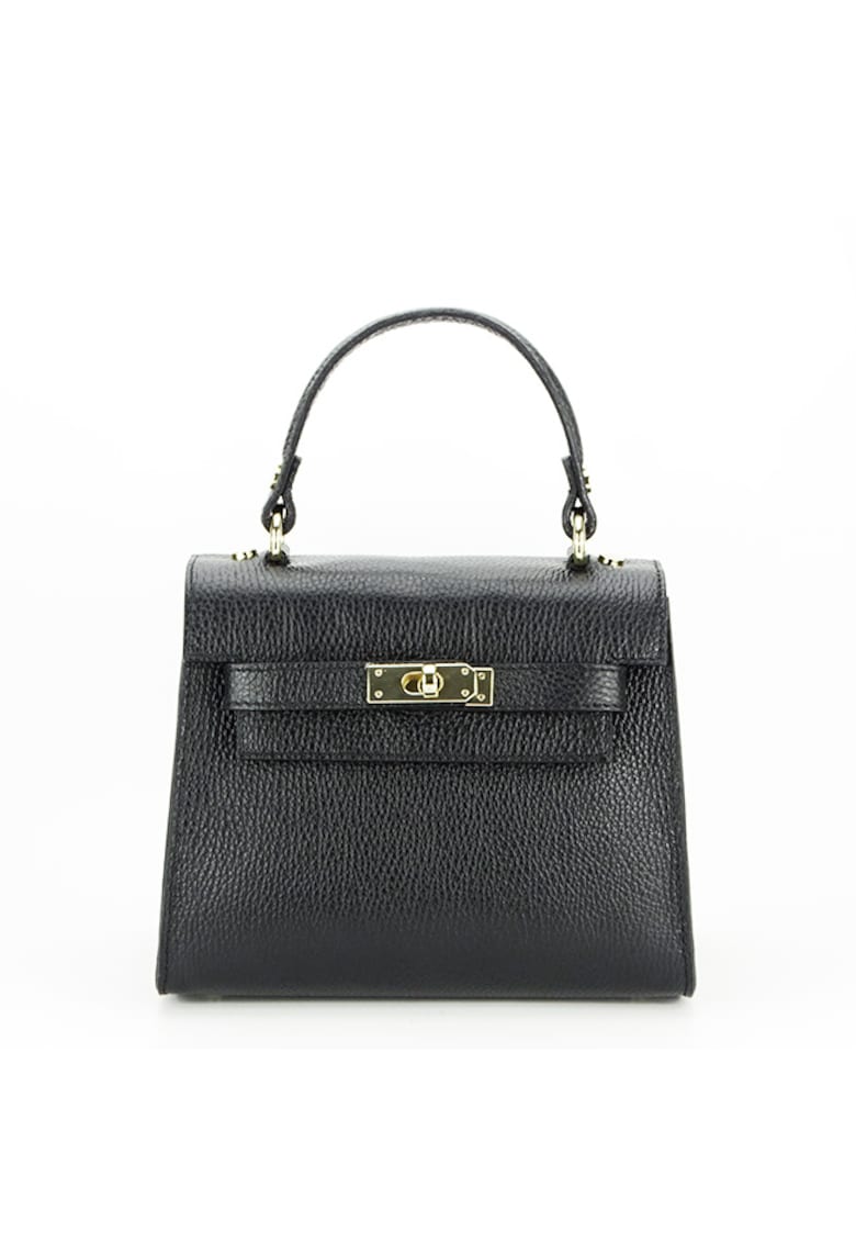 Geanta mica din piele naturala B-8949 121 Fucsia 6759