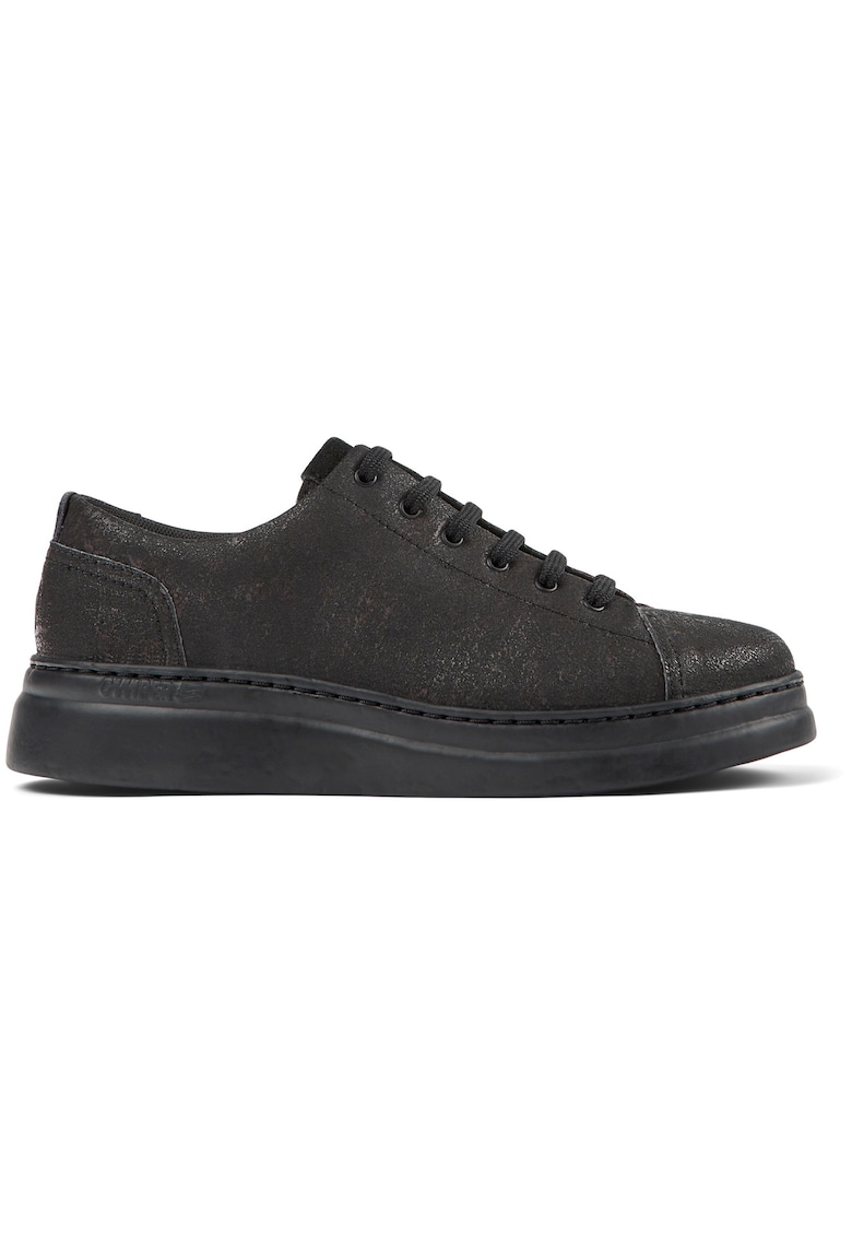 Pantofi sport wedge Runner Up Twins 8661 - Negru/Maro