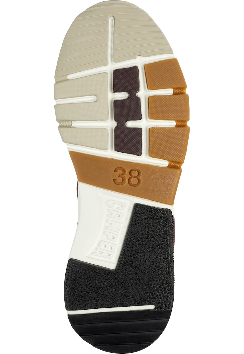 Pantofi sport cu insertii de piele intoarsa si piele Drift 1403