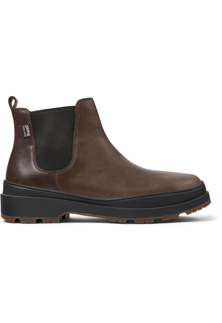 Ghete Chelsea de piele Brutus Trek Brown