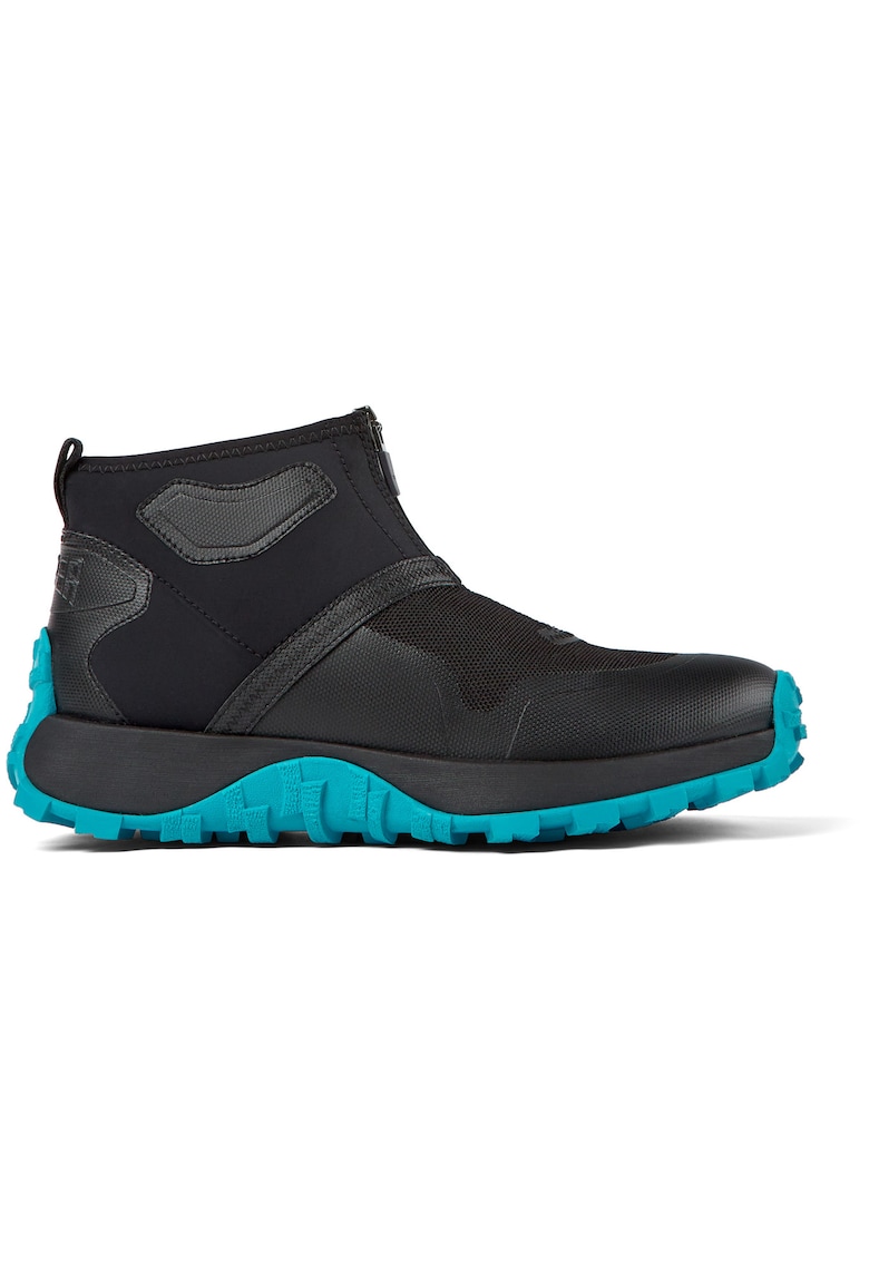 Pantofi sport mid-high cu fermoar Drift Trail 1461 - Negru