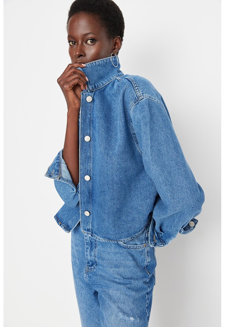 Camasa lejera de denim