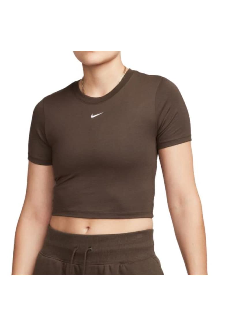 Tricou W NSW TEE ESSNTL SLIM CRP LBR - FB2873-237 - Femei - Maro