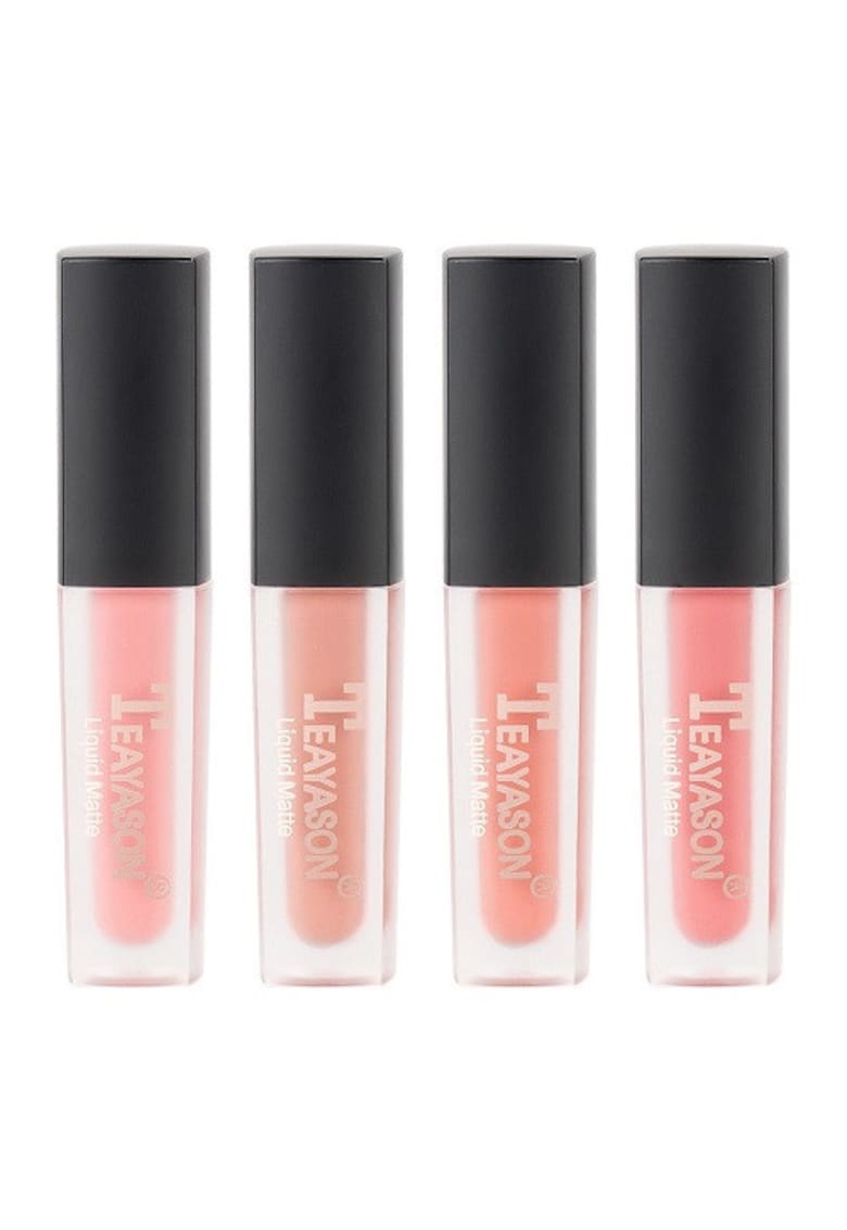 Set 4 Rujuri Lichide Mate - Matte - Baby Got Peachsazx