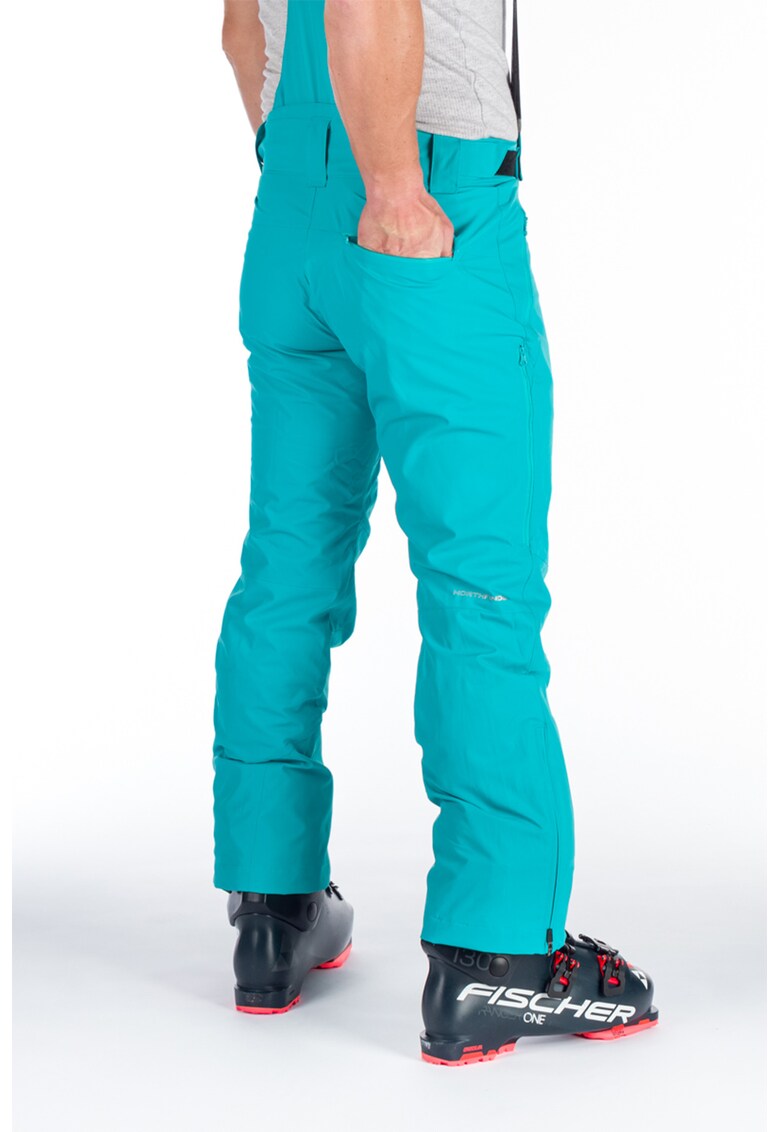 Pantaloni impermeabili cu bretele pentru schi norman