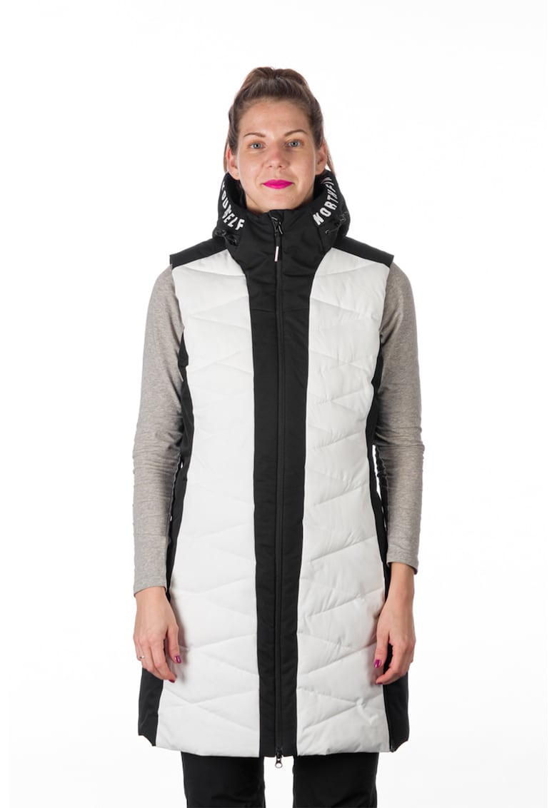 Vesta lunga cu gluga pentru schi Betty