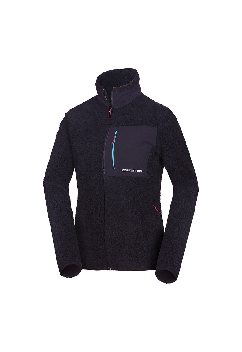 Bluza sport lejera de fleece cu buzunare multiple wyoma