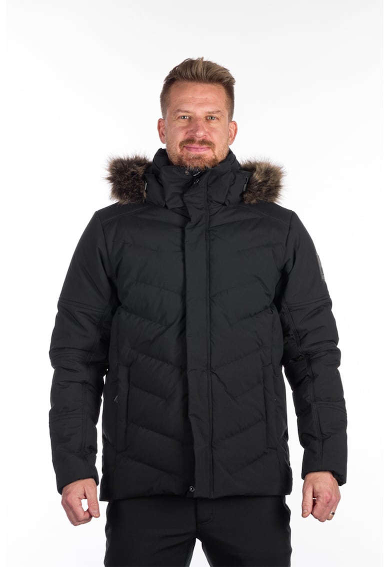 Geaca matlasata cu gluga detasabila