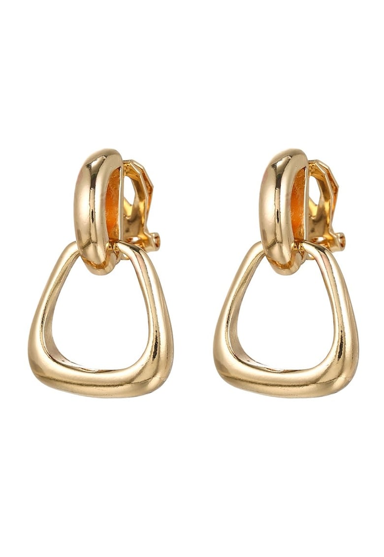 Cercei aurii - cu clips - Iren C5 -