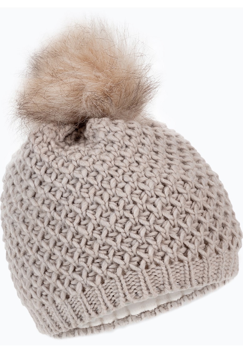 Caciula de iarna dama - AcrilLana - Bej -