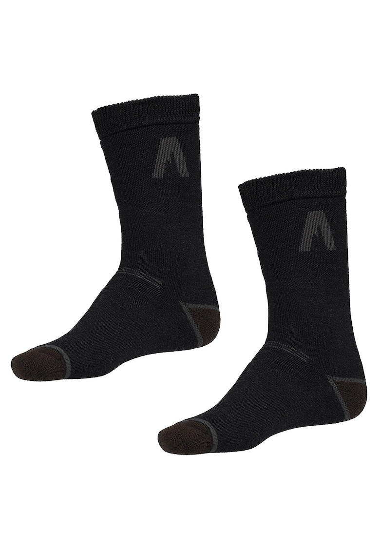 Sosete barbati - Poliamida - Gri/ Negru