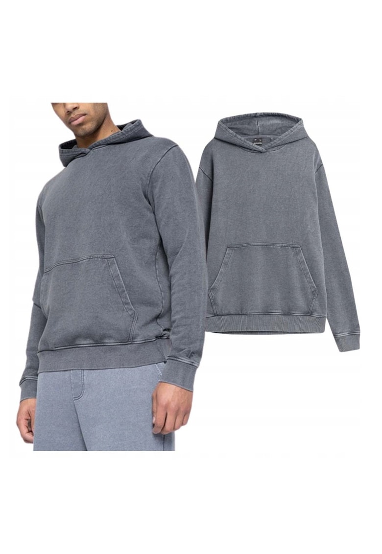 Hanorac sport pentru barbati - Bumbac - Gri -