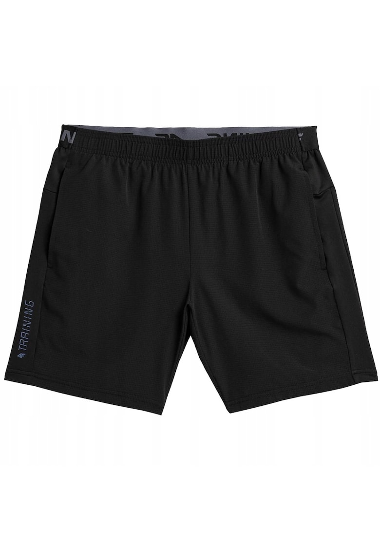 Pantaloni scurti barbati - Poliester - Negru