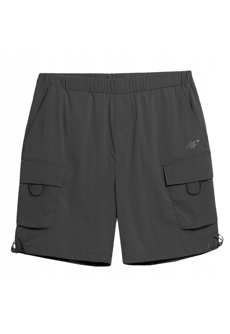 Pantaloni scurti pentru barbati - Poliester - Gri