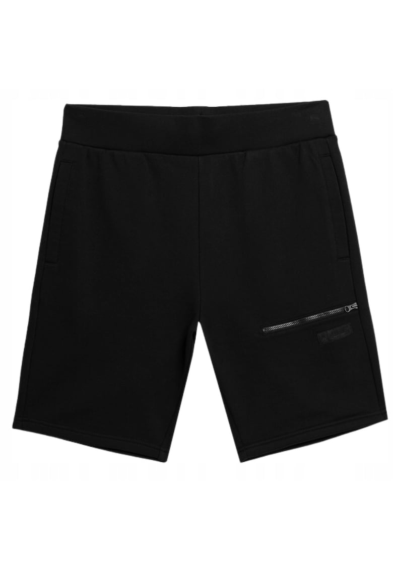 Pantaloni scurti de trening pentru barbati - Bumbac/Poliester - Negru22