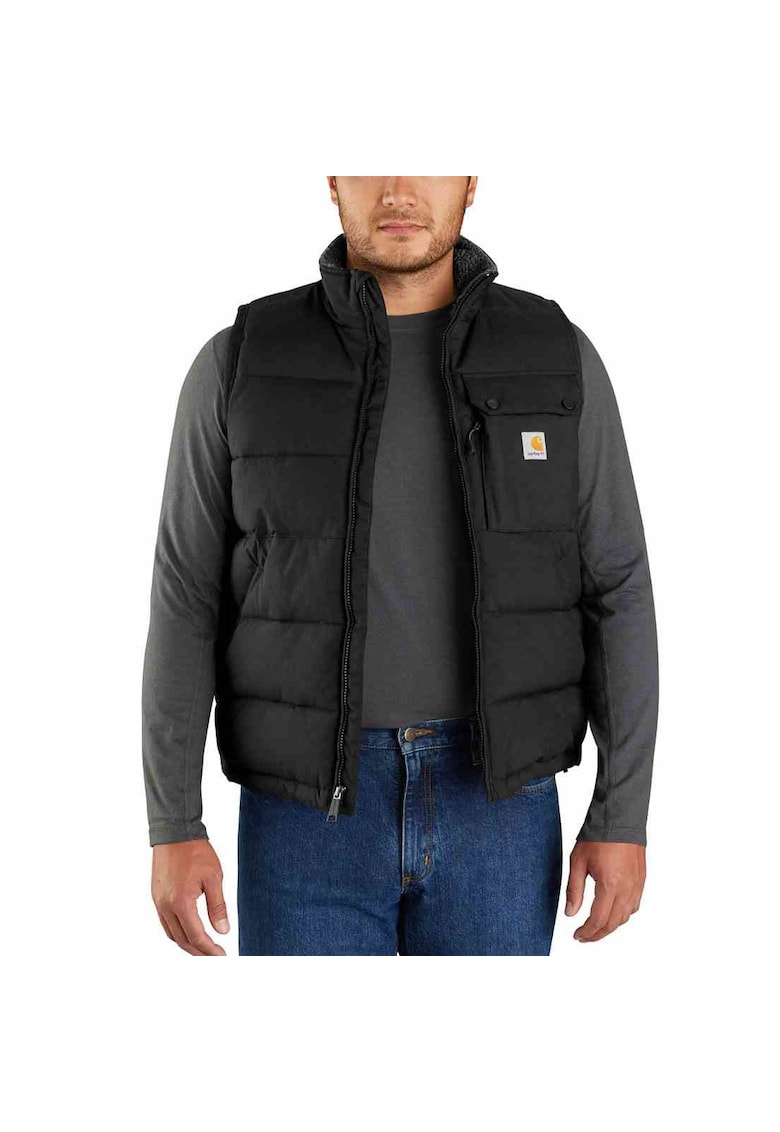 Vesta - Nailon/Poliester - Negru -