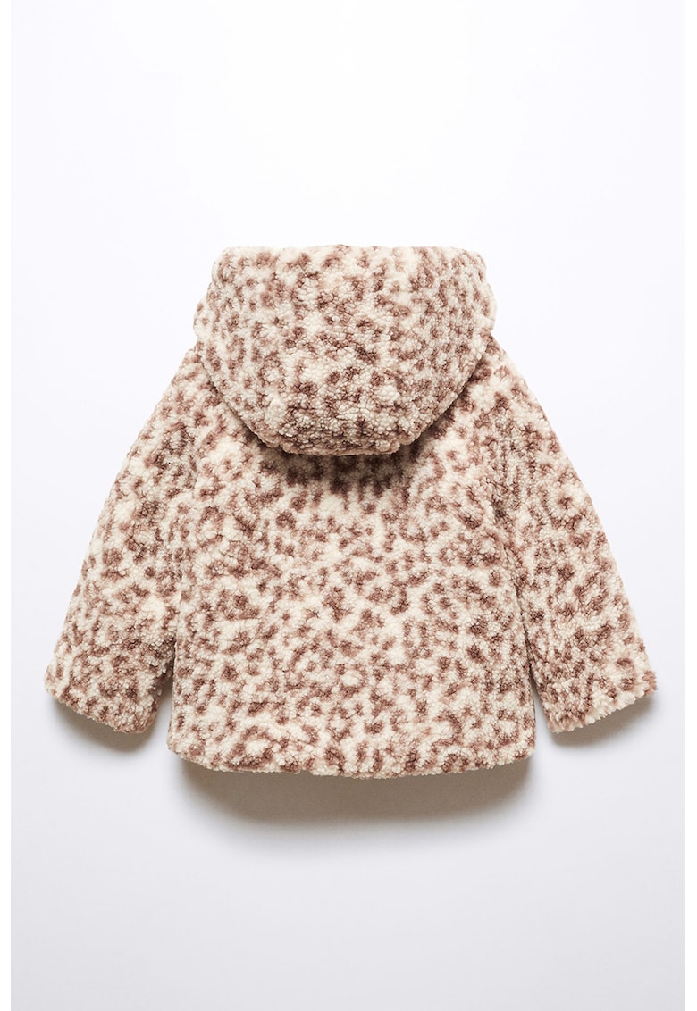 Palton cu animal print Sahara