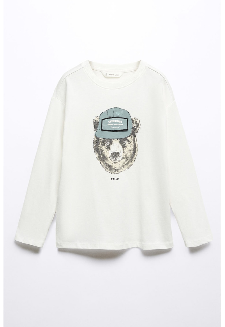 Bluza cu imprimeu grafic Ursus