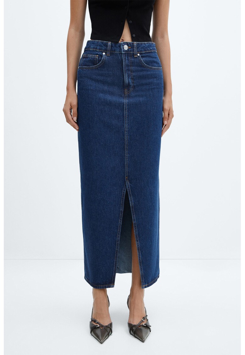 Fusta din denim Aida