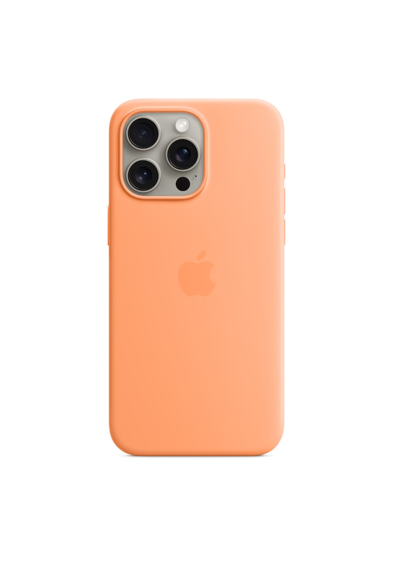 Husa de protectie Silicone Case with MagSafe pentru iPhone 15 Pro Max