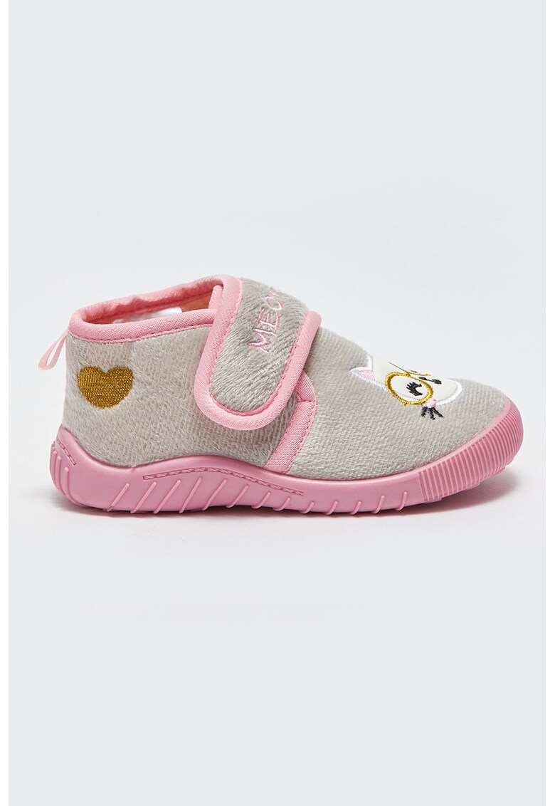 Ghete cu velcro si broderii