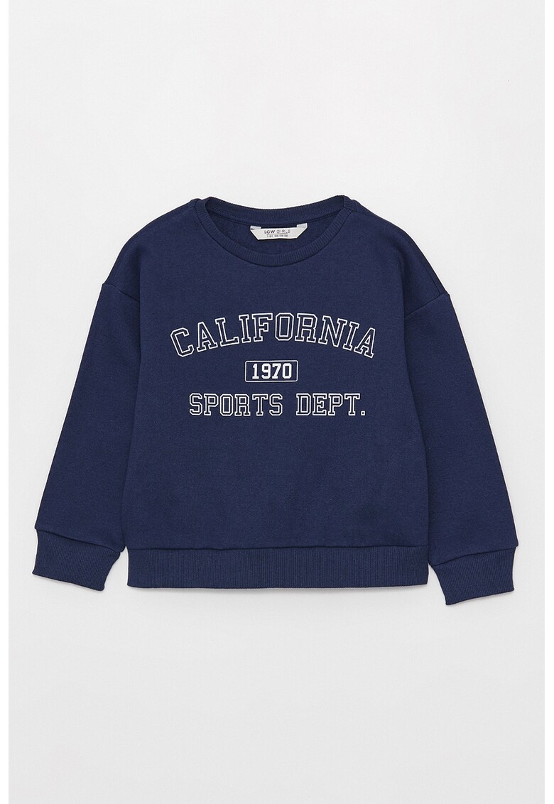 Bluza sport cu imprimeu text