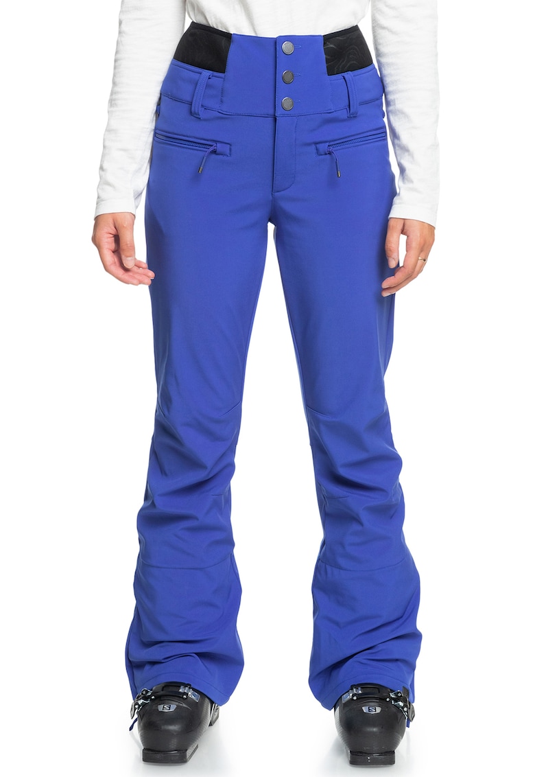 Pantaloni skinny cu talie inalta - pentru ski