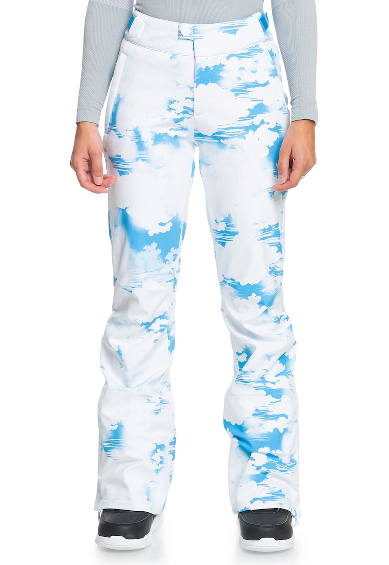 Pantaloni impermeabili cu imprimeu pentru schi Chloe