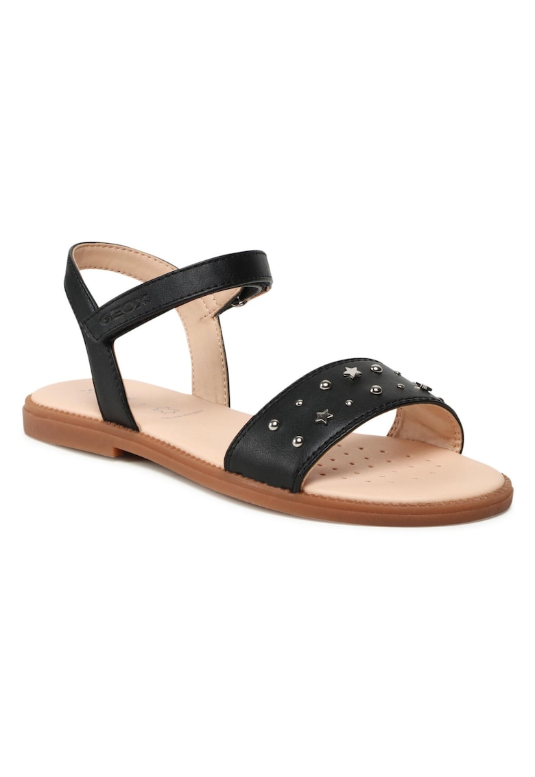 Sandale Piele ecologica - Negru - Negru