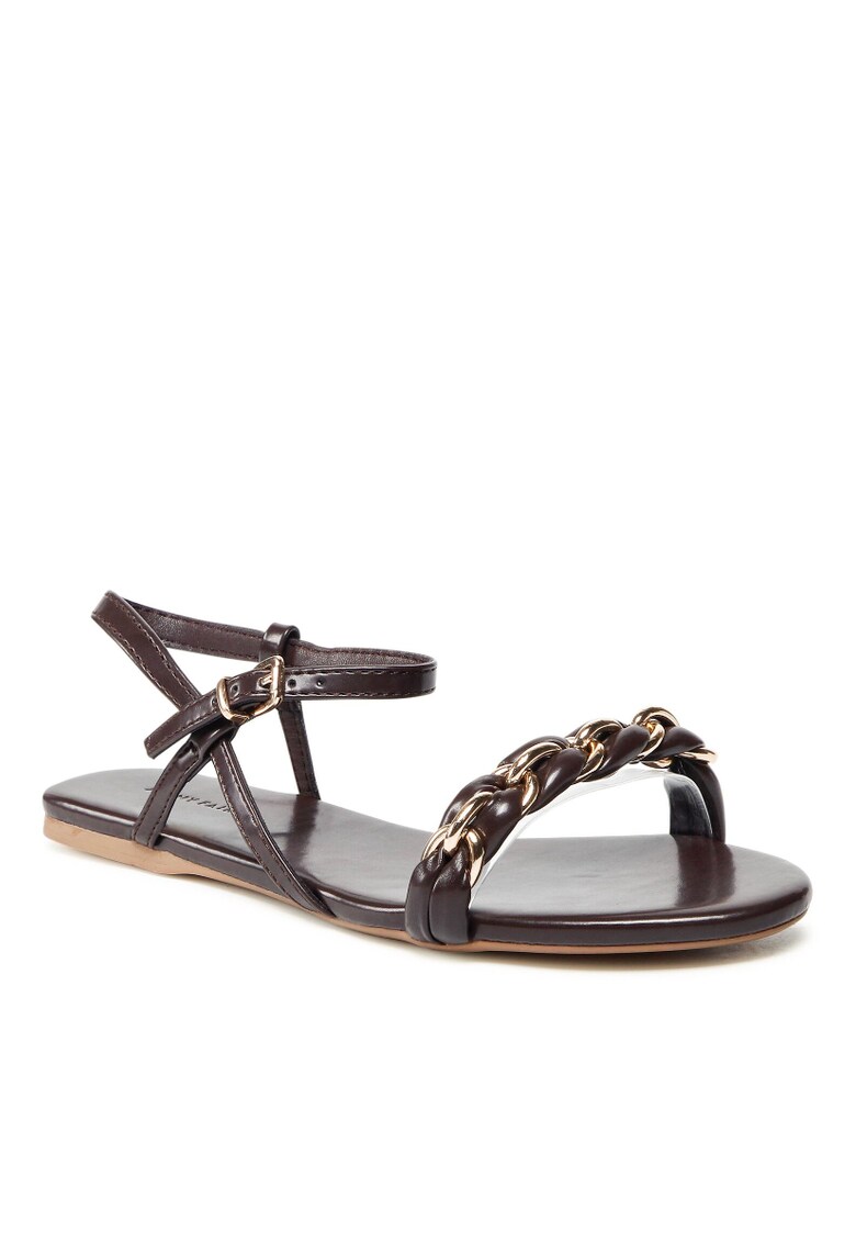 Sandale dama - Piele ecologica - Maro Sandale dama - Piele ecologica - Maro