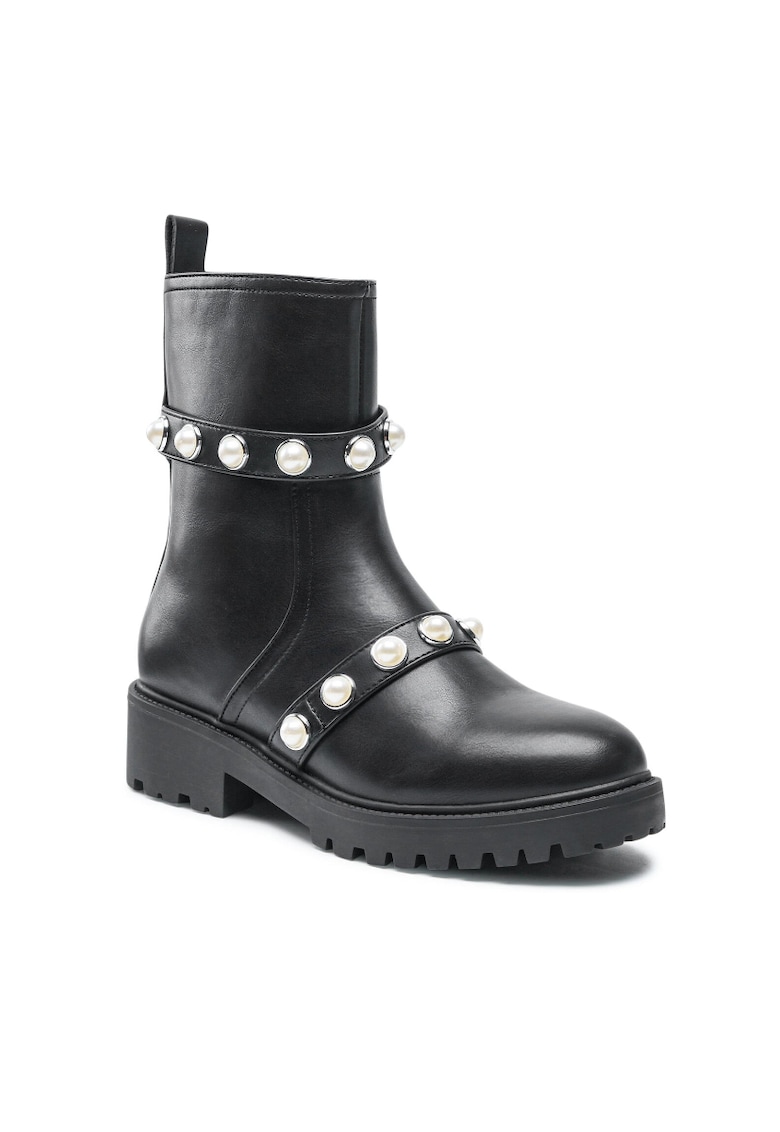 Botine dama -  5904862241227 - Piele ecologica - Negru