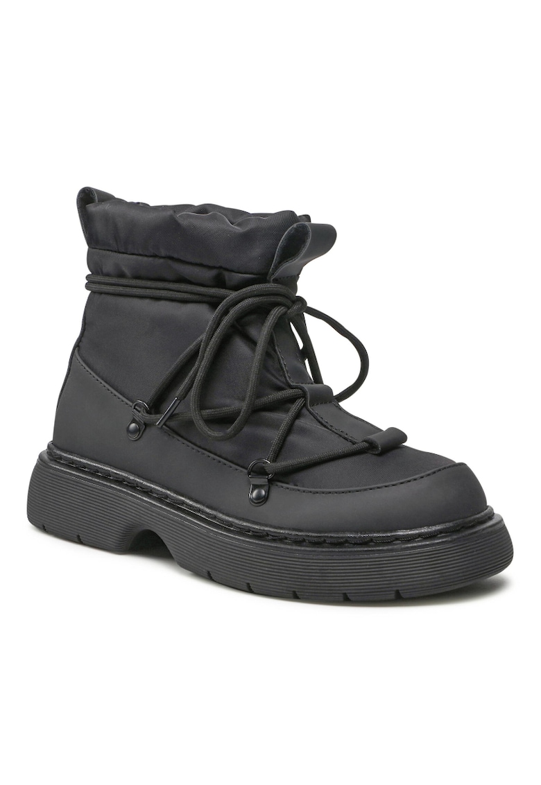 Botine dama - 5904862243412 - Textil - Negru - Negru