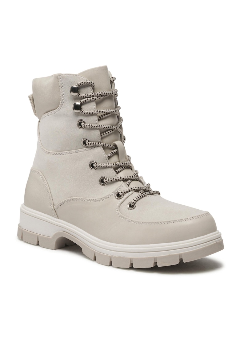 Botine dama - 5904862227887 - Textil - Bej - Bej