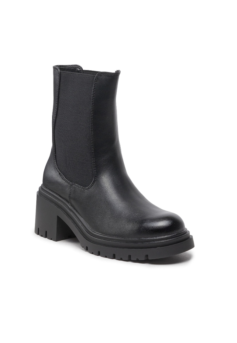 Botine dama -  301728429 - Piele ecologica - Negru
