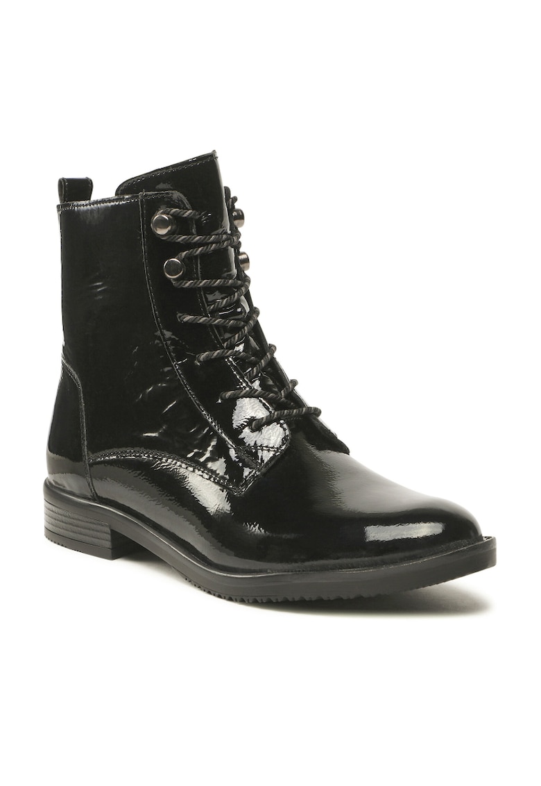 Botine dama - 5904248885472 - Piele naturala - Negru - Negru