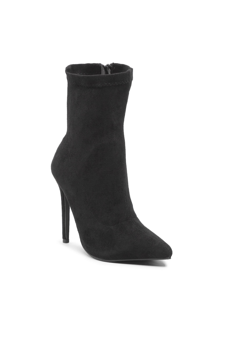 Botine dama -  301728320 - Textil - Negru