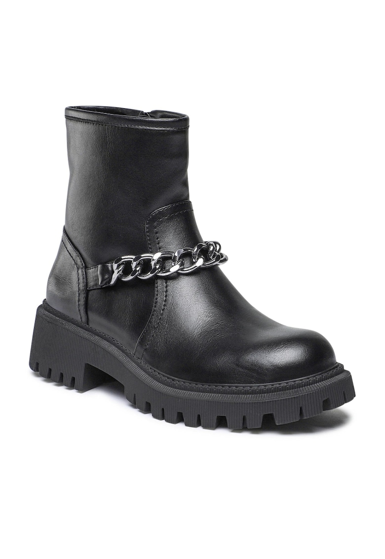 Botine dama -  5904862043807 - Piele ecologica - Negru