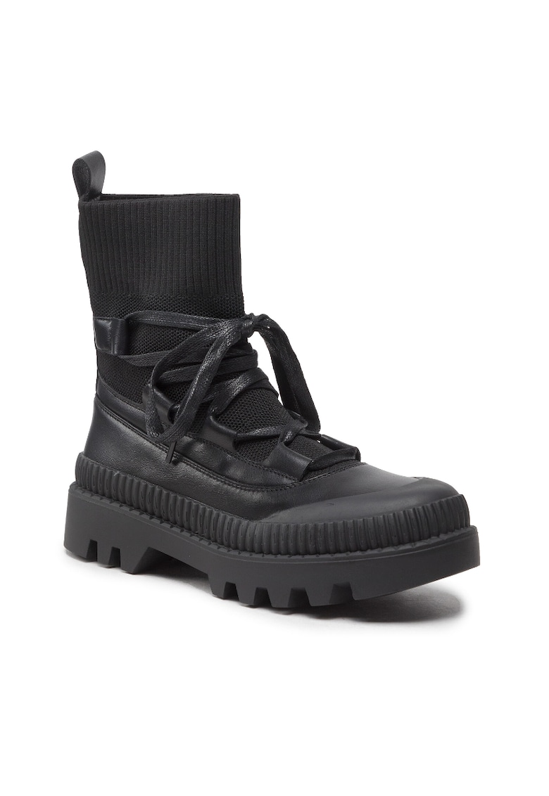 Botine dama -  301728740 - Textil - Negru