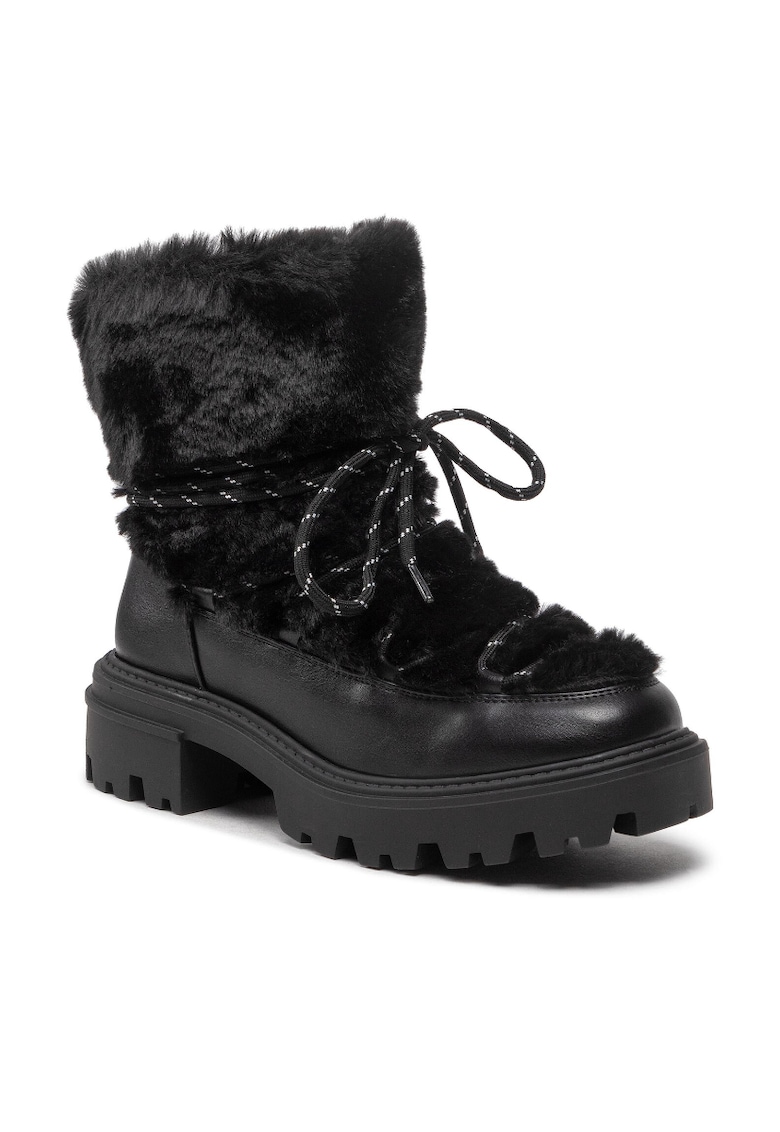 Botine dama -  301727934 - Textil - Negru