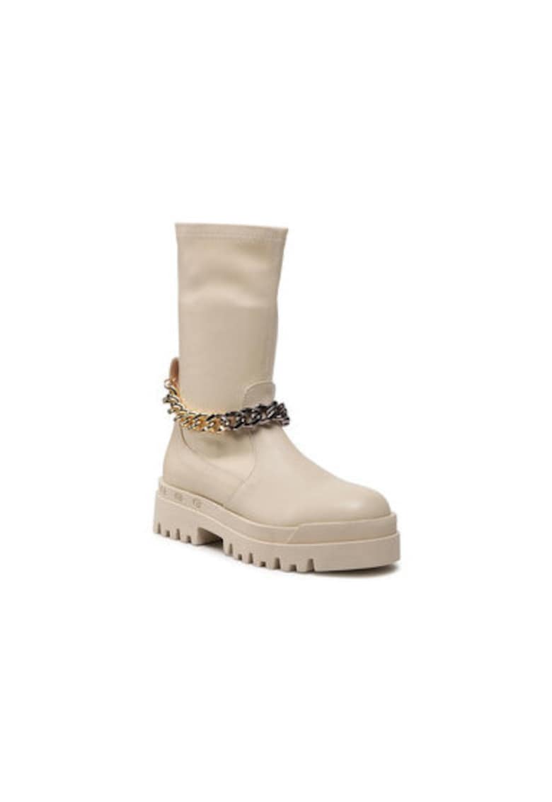 Botine dama - 5904862145389 - Piele naturala - bej - Bej