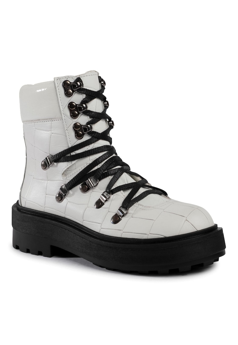 Ghete dama -  207645639 - Piele naturala - Alb Ghete dama -  207645639 - Piele naturala - Alb