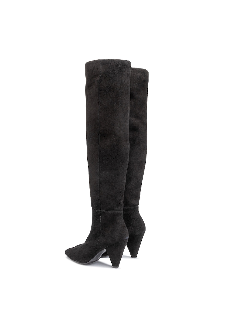 Cizme dama dama -  Piele naturala - Negru