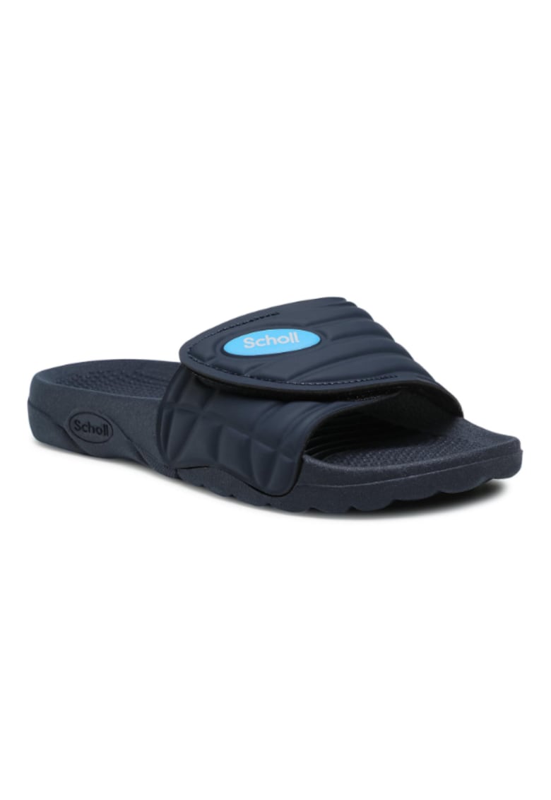 Papuci flip-flop dama - Textil - Albastru marin